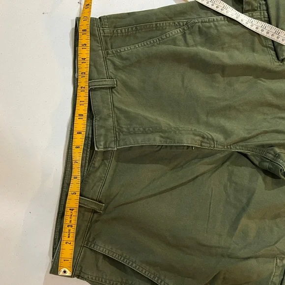 Gap wide leg Green Cargo Pants 14 women’s - Picture 8 of 12